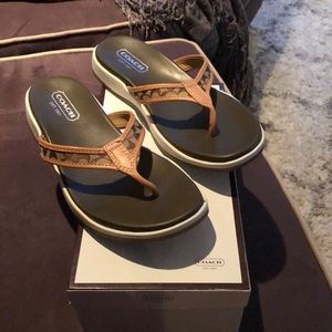 Coach Shoes - Authentic Coach sandals Coach Shoes - Authentic Coach sandals